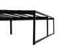 Gates Queen Heavy-Gauge Metal Platform Bed Frame Black