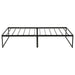 Gates Twin Heavy-Gauge Metal Platform Bed Frame Black