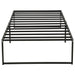 Gates Twin Heavy-Gauge Metal Platform Bed Frame Black
