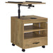 Lerma 1-drawer Adjustable Tray Top Nightstand with Speaker Mango