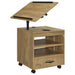 Lerma 1-drawer Adjustable Tray Top Nightstand with Speaker Mango
