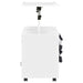 Lerma 1-drawer Adjustable Tray Top Nightstand with Speaker White High Gloss