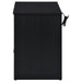 Fabre 1-drawer Extendable Top Nightstand Bedside Table Black Ash
