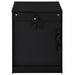 Fabre 1-drawer Extendable Top Nightstand Bedside Table Black Ash