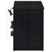 Fabre 1-drawer Extendable Top Nightstand Bedside Table Black Ash