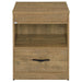 Fabre 1-drawer Extendable Top Nightstand Bedside Table Mango