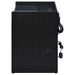 Furda 2-drawer LED Nightstand Bedside Table with Speaker Black Ash