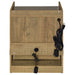 Furda 2-drawer LED Nightstand Bedside Table with Speaker Mango