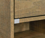 Furda 2-drawer LED Nightstand Bedside Table with Speaker Mango