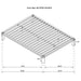 Gislen Queen Easy Assembly Wood Platform Bed White