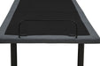 Tasca Twin XL Dual-Motor Adjustable Bed Base in Black