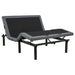 Weston Full Dual-Motor Massage Adjustable Bed Base in Black and Grey