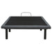 Weston Full Dual-Motor Massage Adjustable Bed Base in Black and Grey