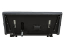 Weston Full Dual-Motor Massage Adjustable Bed Base in Black and Grey