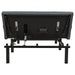 Weston Full Dual-Motor Massage Adjustable Bed Base in Black and Grey