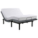Weston Queen Dual-Motor Massage Adjustable Bed Base in Black and Grey