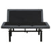 Weston Queen Dual-Motor Massage Adjustable Bed Base in Black and Grey