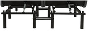Weston Split Eastern King Massage Adjustable Bed Base in Black and Grey