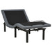 Weston Twin Dual-Motor Massage Adjustable Bed Base in Black and Grey