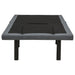 Weston Twin Dual-Motor Massage Adjustable Bed Base in Black and Grey