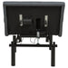 Weston Twin Dual-Motor Massage Adjustable Bed Base in Black and Grey