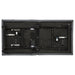 Weston Twin Dual-Motor Massage Adjustable Bed Base in Black and Grey