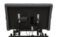 Weston Twin Dual-Motor Massage Adjustable Bed Base in Black and Grey