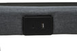 Weston Twin Dual-Motor Massage Adjustable Bed Base in Black and Grey