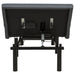 Weston Twin XL Dual-Motor Massage Adjustable Bed Base in Black and Grey