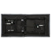 Weston Twin XL Dual-Motor Massage Adjustable Bed Base in Black and Grey