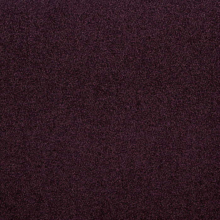 Delroy 2-Seat Stationary Loveseat Aubergine Polyester Upholstery