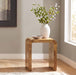 Booker Rectangular Mango Wood End Table Natural