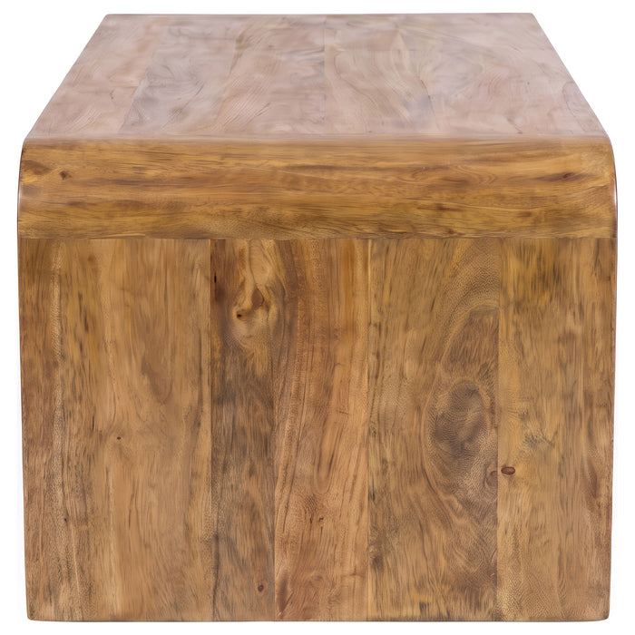 Booker 2-piece Mango Wood Coffee and End Table Set Natural