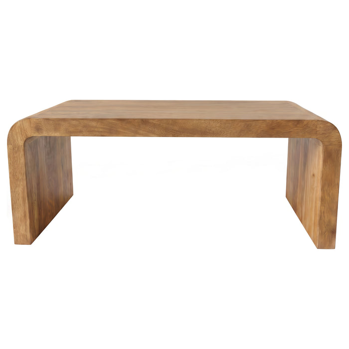 Booker 3-piece Mango Wood Coffee and End Table Set Natural