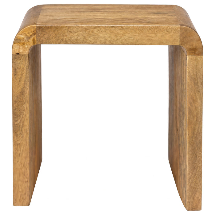 Booker 3-piece Mango Wood Coffee and End Table Set Natural