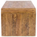 Booker 3-piece Mango Wood Coffee and End Table Set Natural