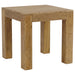 Butte 2-piece Mango Wood Coffee and End Table Set Natural
