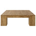 Butte 3-piece Mango Wood Coffee and End Table Set Natural