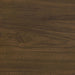 Strouse Contemporary Round End Table in Dark Walnut