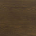 Strouse Contemporary Round Coffee Table in Dark Walnut