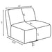 Badoer Faux Fur Swivel Accent Chair Ecru