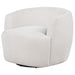 Hudson Fabric Swivel Accent Chair Sand