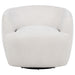 Hudson Fabric Swivel Accent Chair Sand