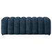 Summer Upholstered Channel Accent Bench Navy