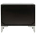 Forbes 2-door Bone Inlay Mosaic Accent Storage Cabinet Black