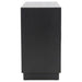 Kerrick 2-door Bone Inlay Accent Cabinet Beige and Black