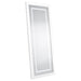 Nordio 72-inch LED Tempered Full Length Floor Mirror White