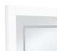 Nordio 72-inch LED Tempered Full Length Floor Mirror White