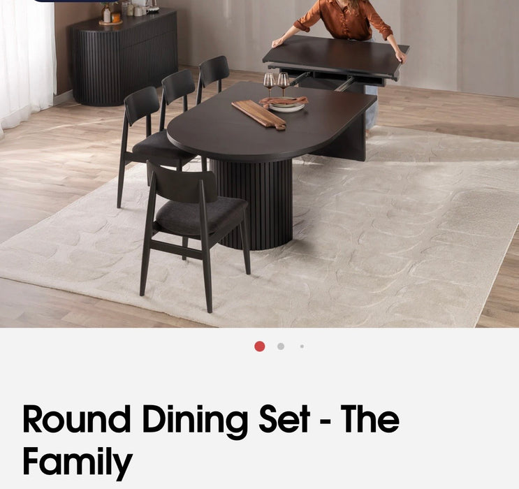 round transformer table the family