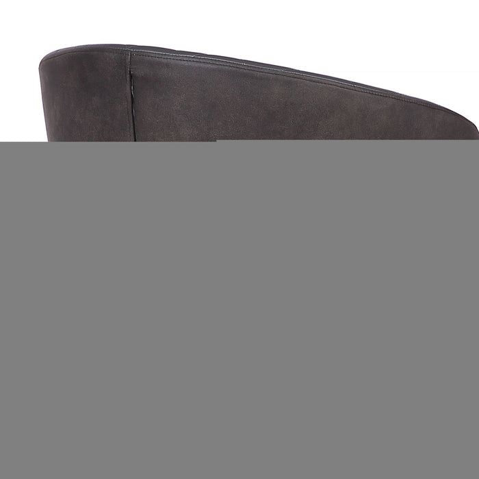 Ava - Dining Chair - Black Powder / Gray